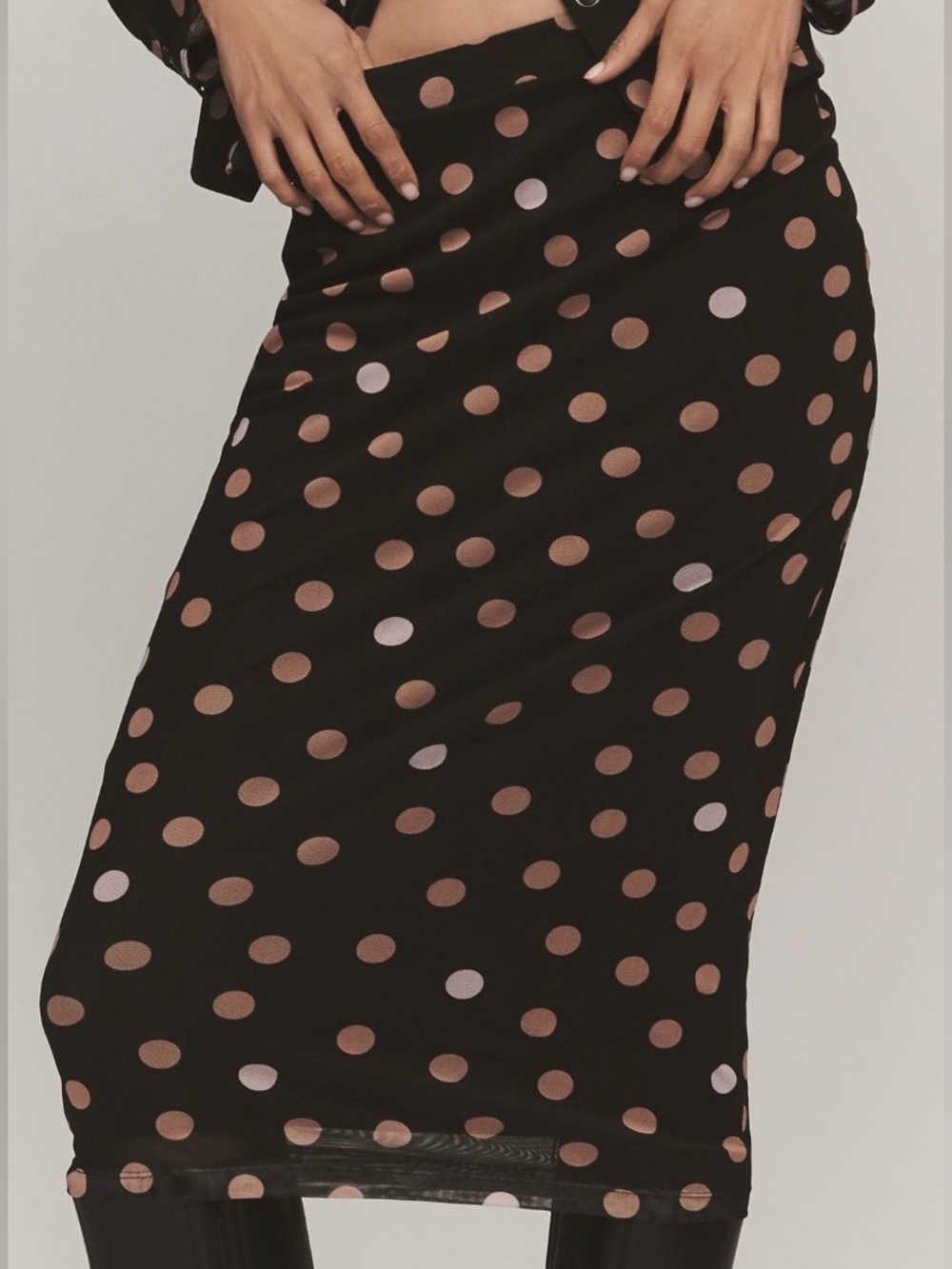 Anthropologie Sanctuary Gathered Slim Skirt Medium NWT